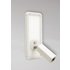 Mantra M5257 Ibiza 1 Light LED Adjustable Wall Light In White