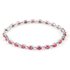 Ruby Stella Infinite Tennis Bracelet in 9ct White Gold