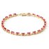 Ruby Stella Infinite Tennis Bracelet in 9ct Gold