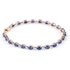 Sapphire Stella Infinite Tennis Bracelet in 9ct Rose Gold