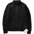 Super Weight Quarter Zip - Black