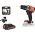 Black and Decker BCD383 18v Cordless Combi Drill 1 x 1.5ah Li-ion Battery Charger Case