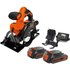 Black and Decker BDCCS18 18v Cordless Circular Saw 140mm 2 x 1.5ah Li-ion Battery Charger No Case