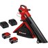 Einhell Professional VENTURRO 36/240 36v Cordless Leaf Blower and Vacuum 2 x 5.2ah Li-ion Twin or Dual Battery Charger