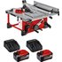 Einhell TE-TS 36/210 Li 36v Cordless Table Saw 210mm 2 x 5.2ah Li-ion Twin or Dual Battery Charger No Case