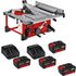 Einhell TE-TS 36/210 Li 36v Cordless Table Saw 210mm 4 x 4ah Li-ion Twin or Dual Battery Charger No Case
