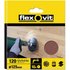 Flexovit Drill Mount Sanding Discs 125mm 80g Pack of 10