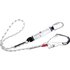 Portwest Shock Absorbing Single Kernmantle Lanyard