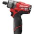 Milwaukee M12 CD Fuel 12v Cordless Brushless Screwdriver 2 x 2ah Li-ion Battery Charger Case