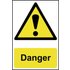 Scan Danger Sign 200mm 300mm Standard