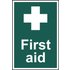 Scan First Aid Sign 200mm 300mm Standard