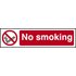 Scan No Smoking Sign 200mm 50mm Standard