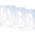 Scan Letter Stencil Kit 300mm