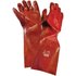 Scan PVC Long Gauntlet Glove Red L