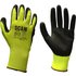 Scan Mens Foam Latex Coated Gloves Yellow 2XL