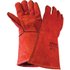 Scan Welders Gauntlet Gloves Red XL