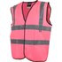 Scan Hi Vis Waistcoat Pink L