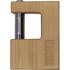 Scan Brass Shutter Padlock 80mm Standard