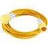 Draper Extension Trailing Lead 16 amp Yellow Cable 110v 14m