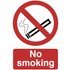 Draper No Smoking Sign 200mm 300mm Standard