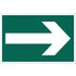 Draper Arrow Sign 300mm 200mm Standard
