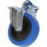 Sealey Fixed Plate Castor Blue Elastic 125mm