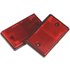 Sealey TB24 Reflex Reflector Red Oblong Pack of 2