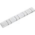 Sealey 5 and 10G Adhesive Zinc Plated Steel Wheel Weight Strips Pack of 100