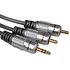 20m 3.5mm Jack to 2x Phono Cable OFC