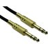 6.35mm 1/4 Inch Jack to Jack Cable Gold Plated