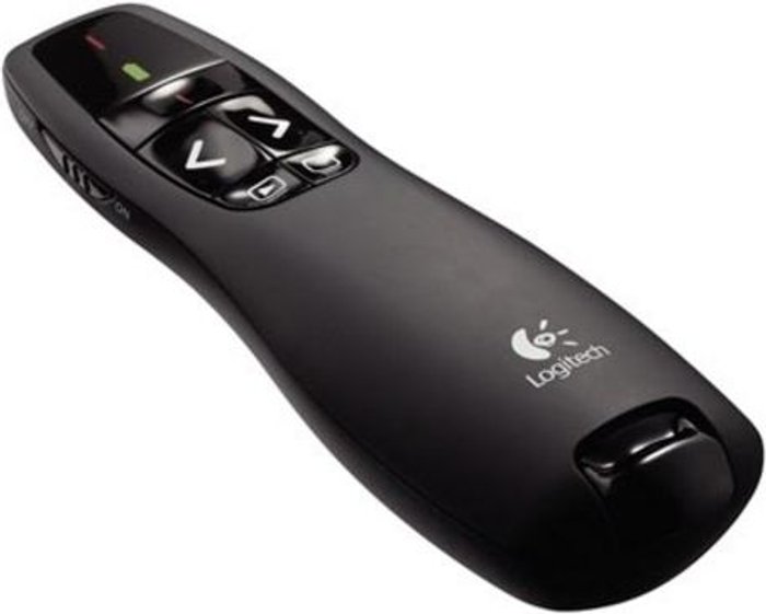 Currys Business | Logitech LOGITECH R400 Wireless Presenter Logitech LOGITECH R400 Wireless Presenter