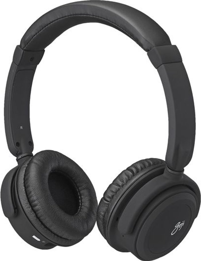 Currys Business | Goji GOJI Lites GLITOBT18 Wireless Bluetooth Headphones - Black Goji GOJI Lites GLITOBT18 Wireless Bluetooth Headphones - Black