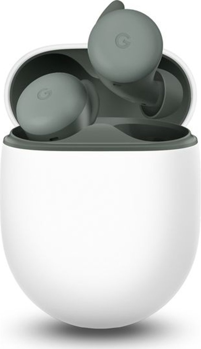 Currys Business | Google GOOGLE Pixel Buds A-Series Wireless Bluetooth Earphones - Dark Olive Google GOOGLE Pixel Buds A-Series Wireless Bluetooth Earphones - Dark Olive