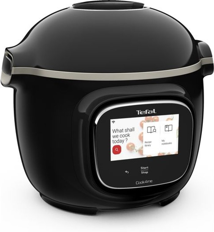 Currys Business | Tefal TEFAL Cook4me Touch CY912840 Smart Multicooker - Black Tefal TEFAL Cook4me Touch CY912840 Smart Multicooker - Black