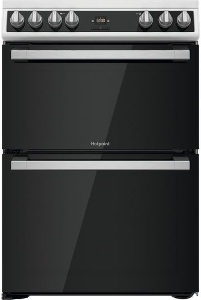 Currys Business | Hotpoint HOTPOINT HDT67V9H2CW 60 cm Electric Ceramic Cooker - White Hotpoint HOTPOINT HDT67V9H2CW 60 cm Electric Ceramic Cooker - White