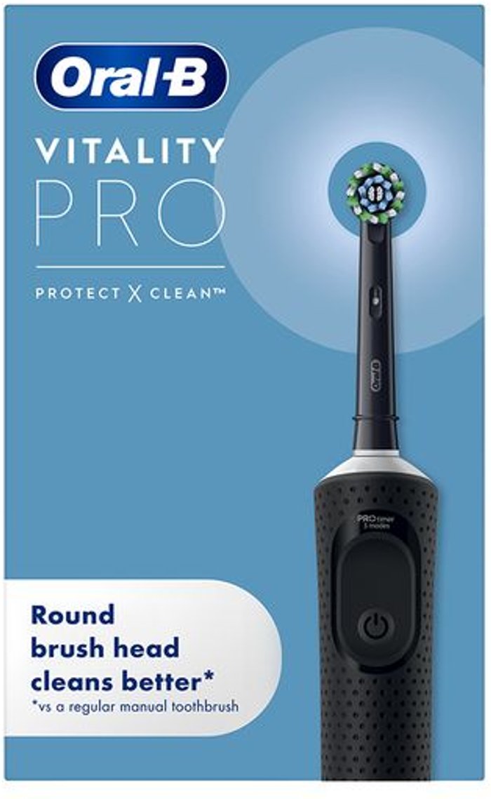 Currys Business | Oral B Oral B Oral-b Vitality Pro Electric Toothbrush - Black Oral B Oral B Oral-b Vitality Pro Electric Toothbrush - Black