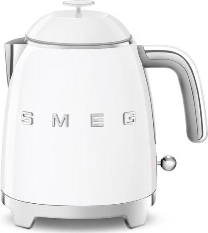 Currys Business | Smeg SMEG 50's Retro Style Mini KLF05WHUK Jug Kettle - White Smeg SMEG 50's Retro Style Mini KLF05WHUK Jug Kettle - White