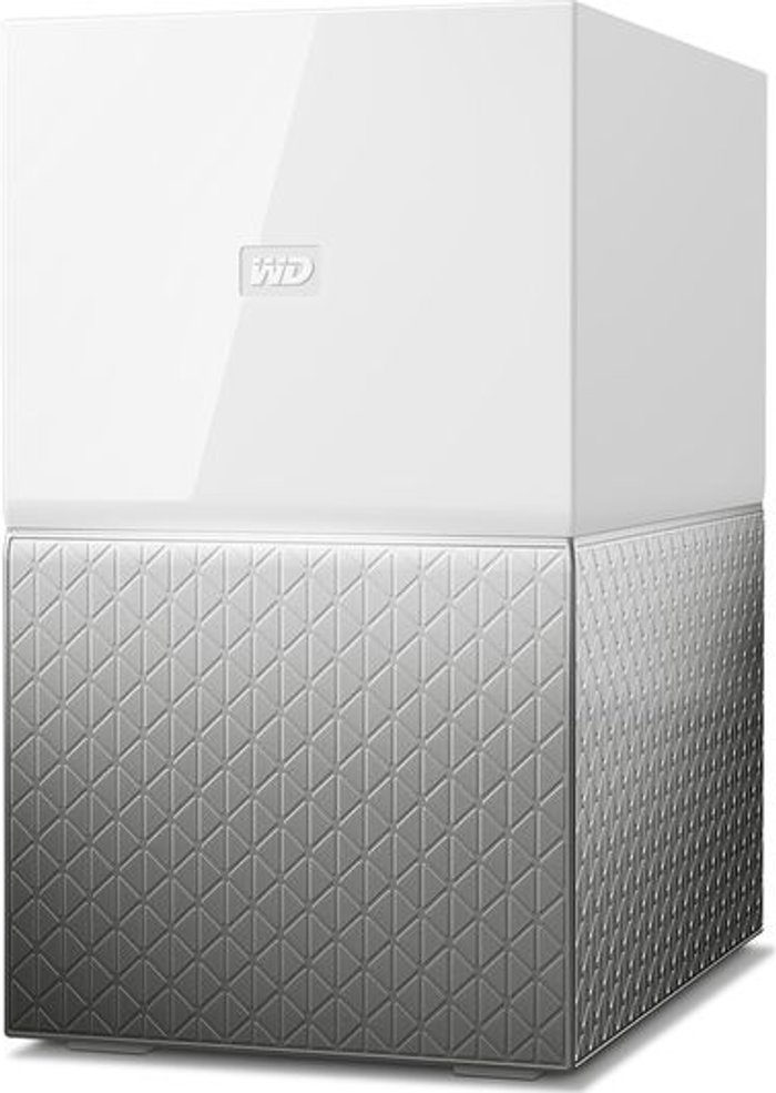 Currys Business | WD WD My Cloud Home Duo NAS Drive - 4 TB, White, White WD WD My Cloud Home Duo NAS Drive - 4 TB, White, White