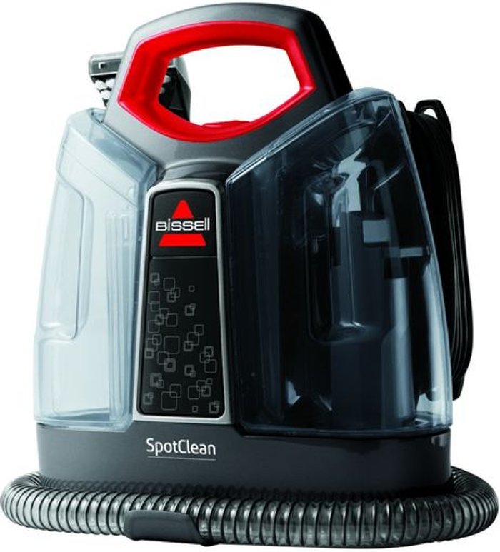 Currys Business | Bissell BISSELL SpotClean Pro 1558E Cylinder Carpet Cleaner - Titanium Bissell BISSELL SpotClean Pro 1558E Cylinder Carpet Cleaner - Titanium