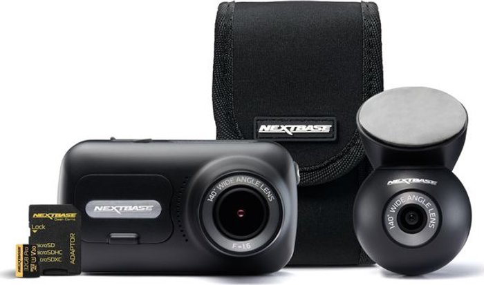Currys Business | Nextbase NEXTBASE 322GW Full HD Dash Cam with Rear Window Dash Cam & Go Pack Bundle Nextbase NEXTBASE 322GW Full HD Dash Cam with Rear Window Dash Cam & Go Pack Bundle