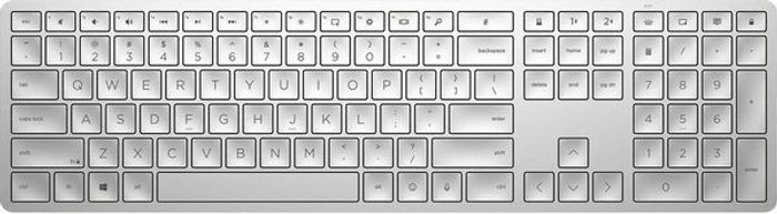Currys Business | HP HP 970 Programmable Wireless Keyboard - White, White HP HP 970 Programmable Wireless Keyboard - White, White