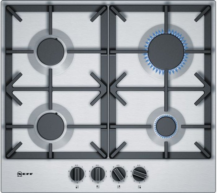 Currys Business | NEFF NEFF N70 T26DS49N0 Gas Hob - Stainless Steel, Stainless Steel NEFF NEFF N70 T26DS49N0 Gas Hob - Stainless Steel, Stainless Steel