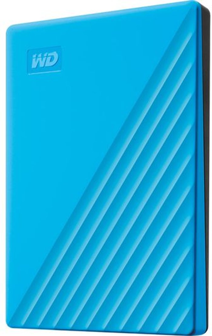 Currys Business | WD WD My Passport Portable Hard Drive - 2 TB, Blue, Blue WD WD My Passport Portable Hard Drive - 2 TB, Blue, Blue