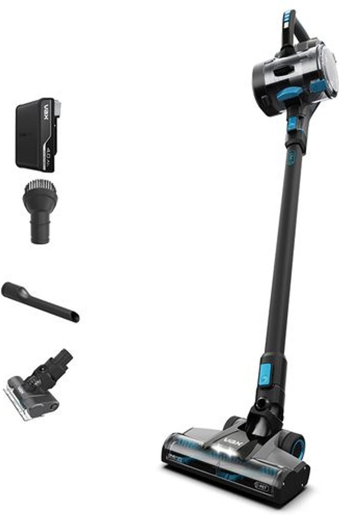 Currys Business | VAX VAX Blade 4 Pet CLSV-B4KP Cordless Vacuum Cleaner Graphite & Blue VAX VAX Blade 4 Pet CLSV-B4KP Cordless Vacuum Cleaner Graphite & Blue