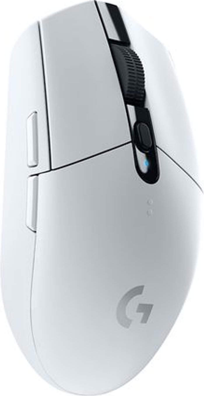Currys Business | Logitech LOGITECH G305 Lightspeed Wireless Optical Gaming Mouse - White, White Logitech LOGITECH G305 Lightspeed Wireless Optical Gaming Mouse - White, White