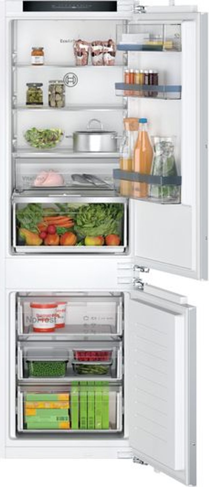 Currys Business | Bosch BOSCH Serie 4 KIN86VFE0G Integrated 60/40 Fridge Freezer - Fixed Hinge Bosch BOSCH Serie 4 KIN86VFE0G Integrated 60/40 Fridge Freezer - Fixed Hinge