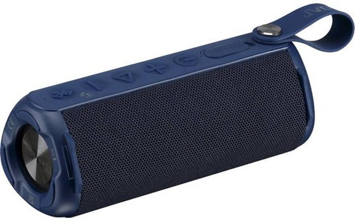 Currys Business | JVC JVC XS-D3212B Portable Bluetooth Speaker - Blue, Blue JVC JVC XS-D3212B Portable Bluetooth Speaker - Blue, Blue