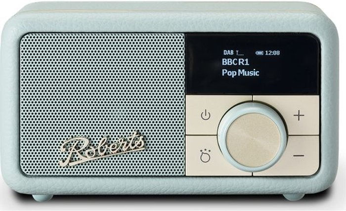 Currys Business | Roberts ROBERTS Revival Petite DABﱓ Retro Bluetooth Radio - Duck Egg Roberts ROBERTS Revival Petite DABﱓ Retro Bluetooth Radio - Duck Egg