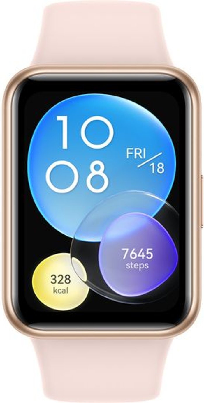 Currys Business | Huawei HUAWEI Watch Fit 2 Active - Sakura Pink, Large, Pink Huawei HUAWEI Watch Fit 2 Active - Sakura Pink, Large, Pink