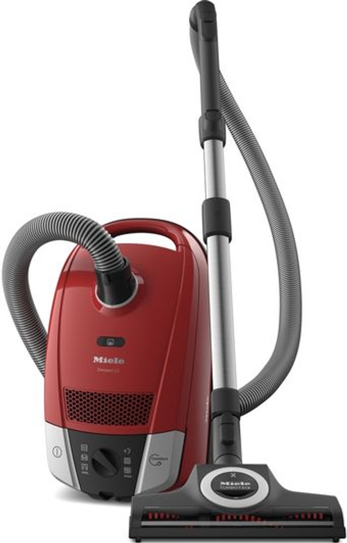 Currys Business | Miele MIELE Compact C2 Cat & Dog Flex PowerLine Cylinder Vacuum Cleaner - Red Miele MIELE Compact C2 Cat & Dog Flex PowerLine Cylinder Vacuum Cleaner - Red